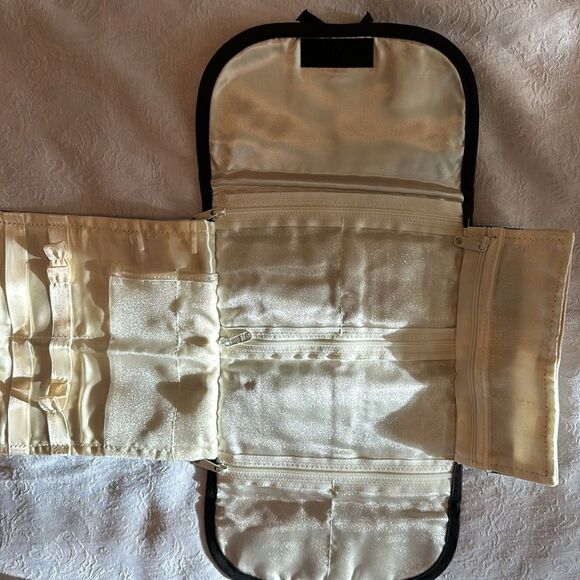 Jewelry Makeup Organizer Travel Foldable - Picture 3 of 9